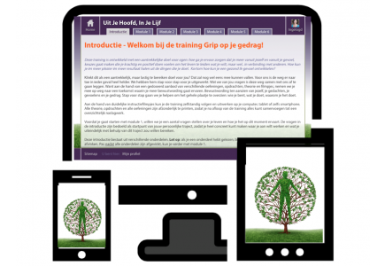Deze training is bedoeld voor iedereen die meer grip wil krijgen op zijn of haar automatische gedragspatronen. Met behulp van deze digitale training kun je het contact met jezelf en je (werk)omgeving verbeteren. Aan de hand van instructiefilmpjes, opdrachten en oefeningen, doorloop je zes modules. Na betaling ontvang je een toegangscode waarmee je direct kunt inloggen op jouw persoonlijke trainingspagina.